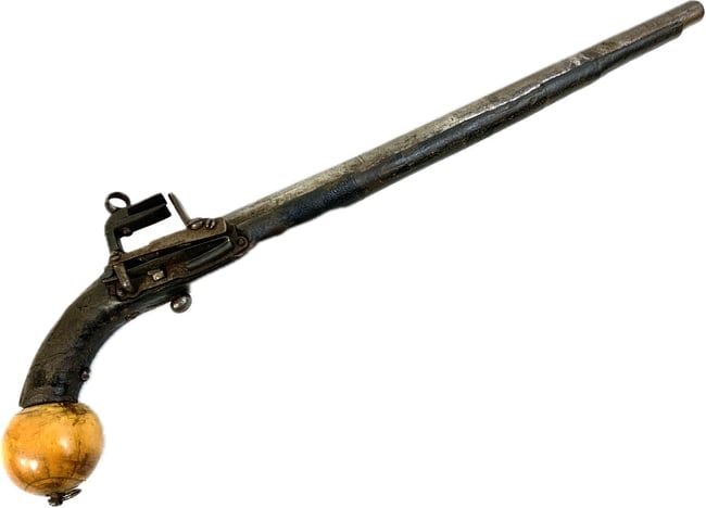 ANTIQUE RUSSIAN CAUCASIAN MIQUELET PISTOL CIRCASSIAN (1 of 6)