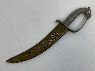 VINTAGE MIDDLE EASTERN STYLE HORSE HEAD DAGGER