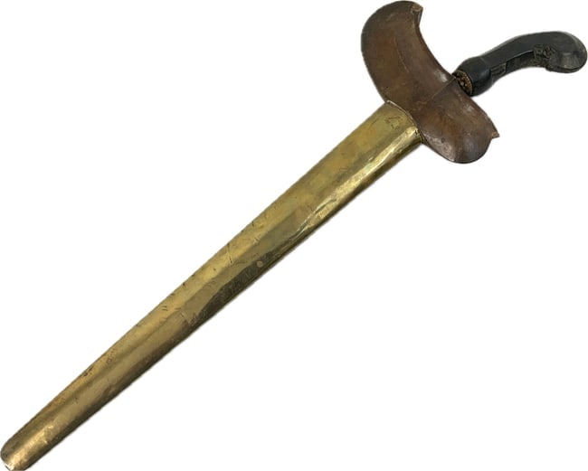 ANTIQUE JAVA INDONESIAN KERIS SHORT SWORD DAGGER - 7