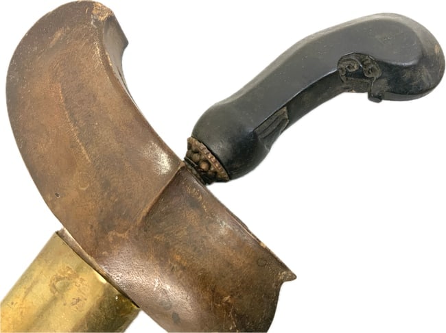 ANTIQUE JAVA INDONESIAN KERIS SHORT SWORD DAGGER - 8