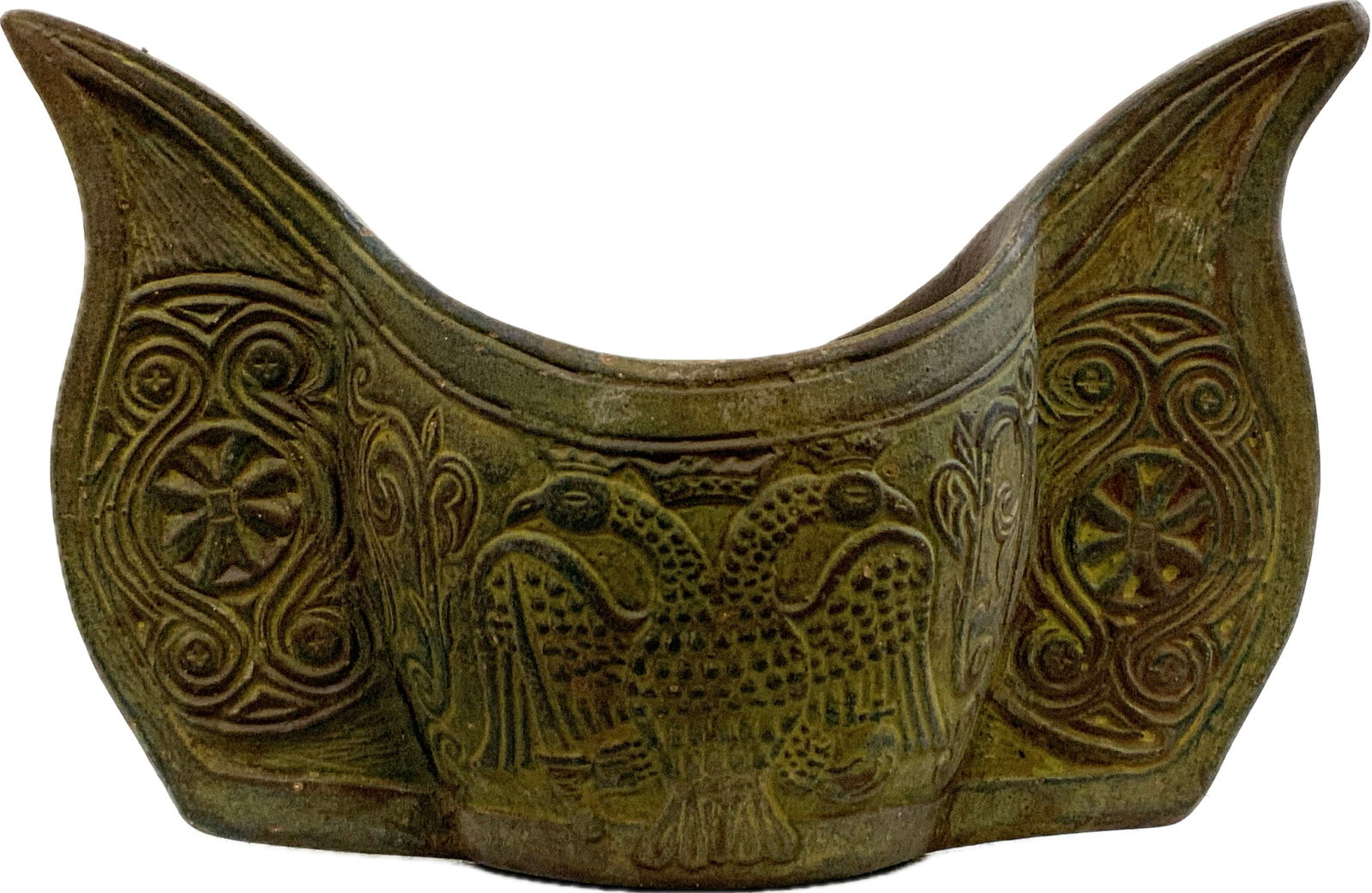 ILLYRIAN ROMAN LIBATION OFFERING VESSEL - 3