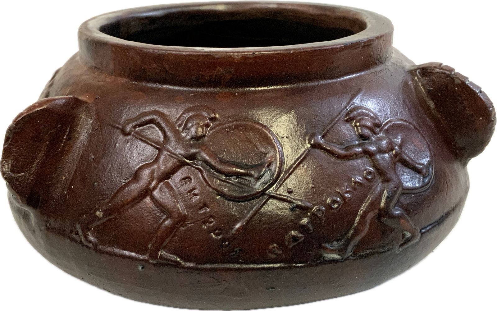 3 EARED KANTHROS VESSEL WITH NAMED GLADIATORS (1 of 8)