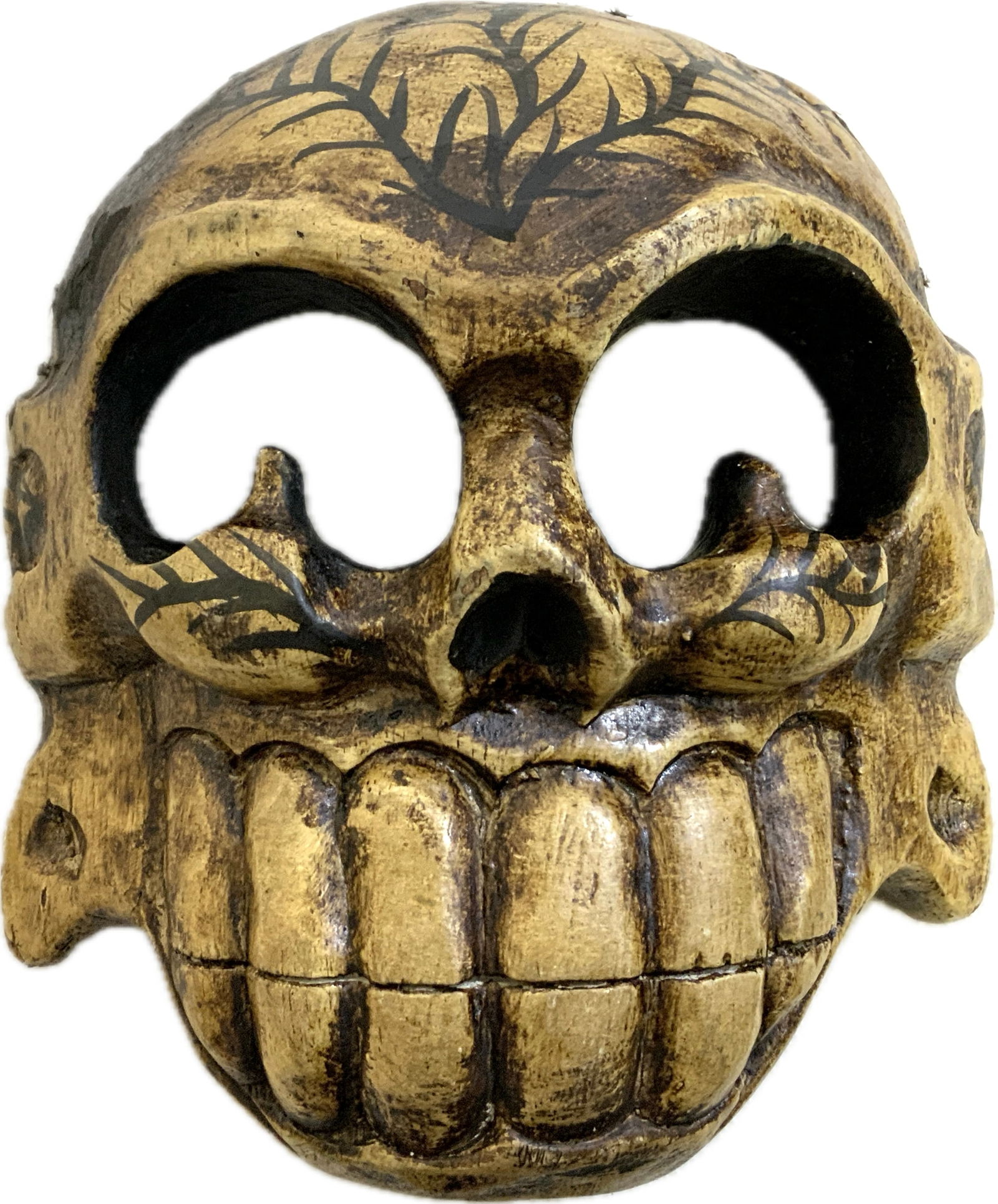 DAEMONIO MALIGNO DIA DE LOS MUERTOS MASK (1 of 4)