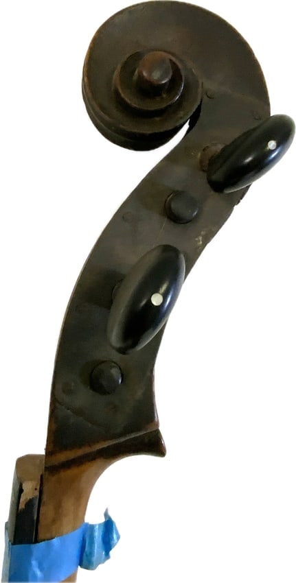 ANTIQUE CELLO BODY - 5