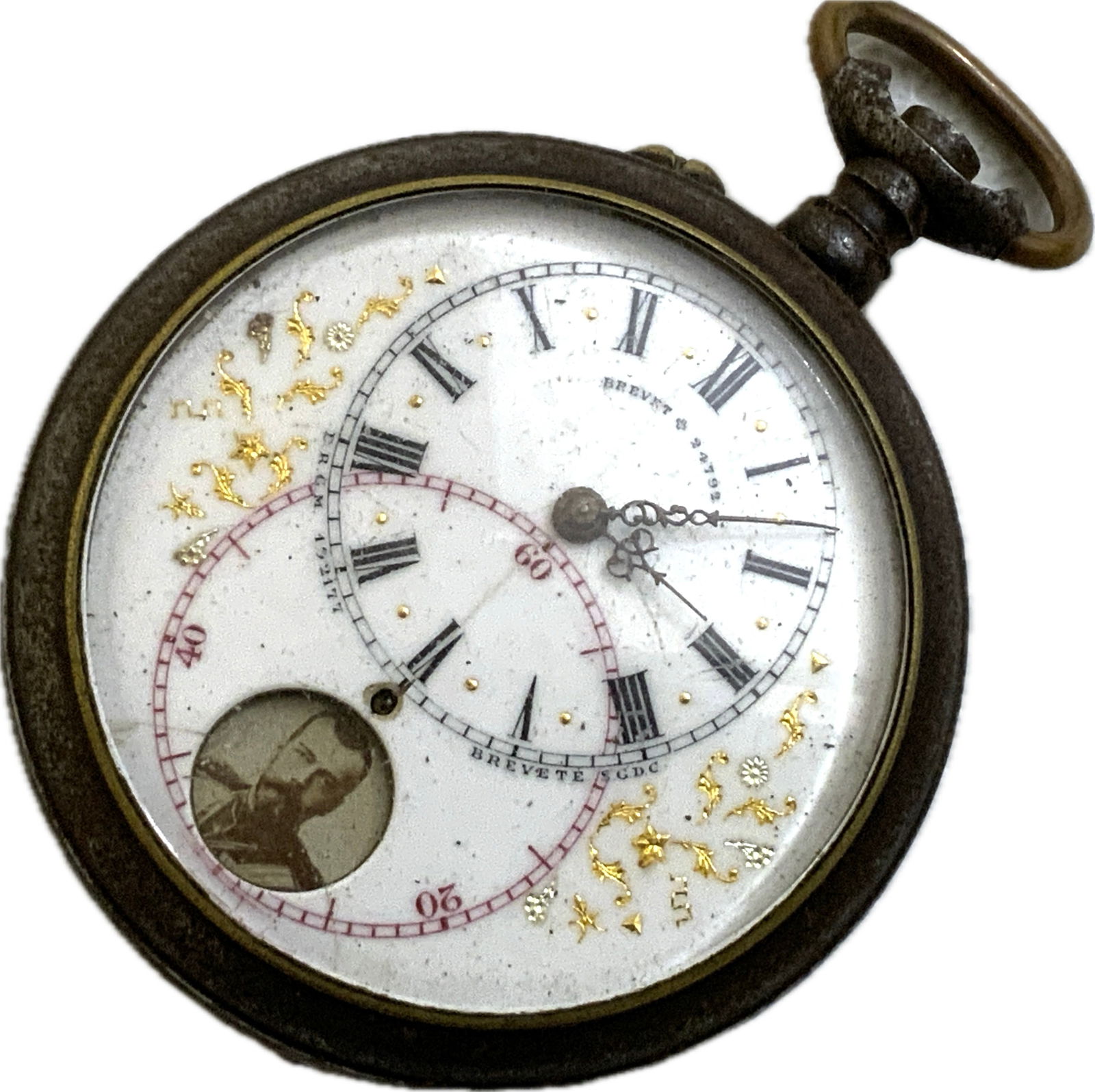 ANTIQUE IMPERIAL RUSSIAN POCKET WATCH WITH NICHOLAS II SWISS MADE BREVET (1 of 6)