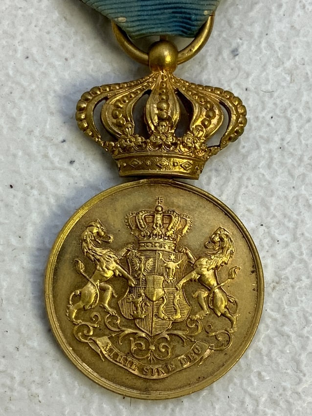 ROMANIA KINGDOM MEDAL FOR LONG SERVICE TO THE STATE (1 of 4)