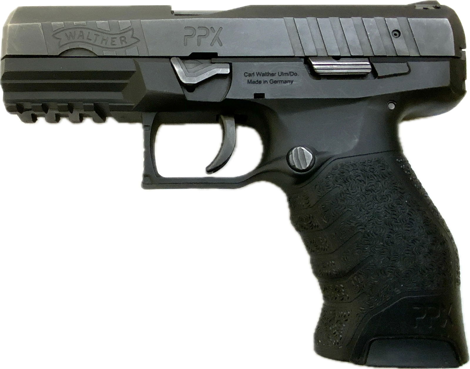 GERMAN WALTHER PPX PISTOL 9 MM: GERMAN WALTHER PPX PISTOL 9 MM .GREAT USED CONDITION WITH MINT BORE . COMES WITH ONE 15 ROUND MAGAZINE . SER # FAQ5620. FFL REQUIRED . NO INTERNATIONAL SHIPPING