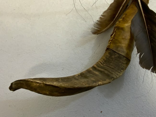 NATIVE AMERICAN ANTIQUE WAR AXE TOMAGAWK - 5