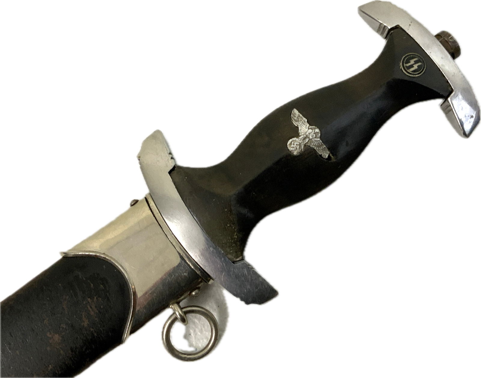 GERMANY THIRD REICH M33 SS DAGGER - 2