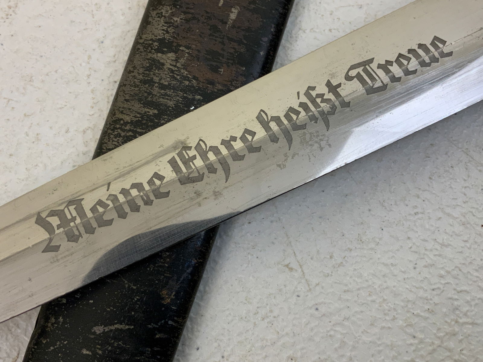 GERMANY THIRD REICH M33 SS DAGGER - 4