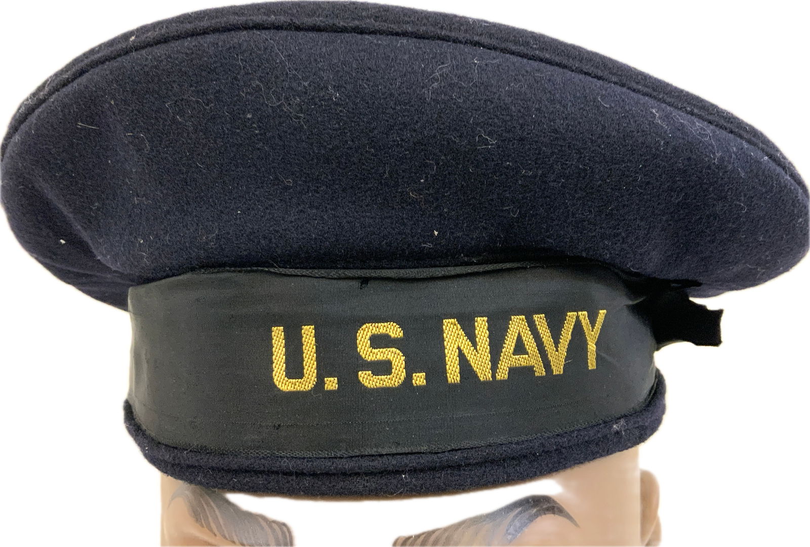 USN US NAVY WWII SAILORS DRESS DONALD DUCK CAP: USN US NAVY WWII SAILORS DRESS DONALD DUCK CAP . VERY GOOD CONDITION
