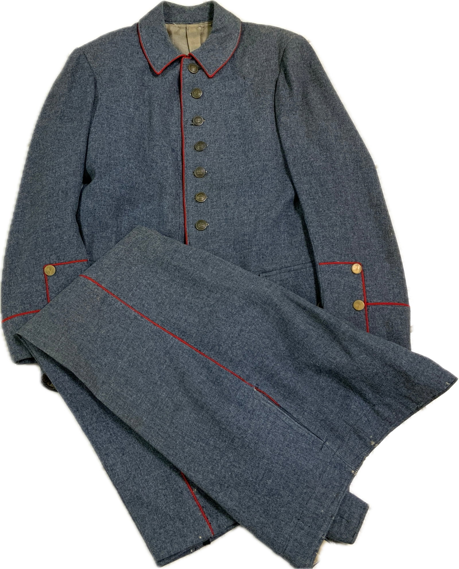 IMPERIAL GERMANY WWI GERMAN UNIFORM TUNIC AND TROUSERS (1 of 9)