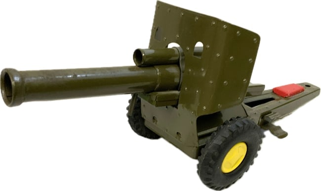 VINTAGE TOY METAL CANNON MODEL (1 of 7)