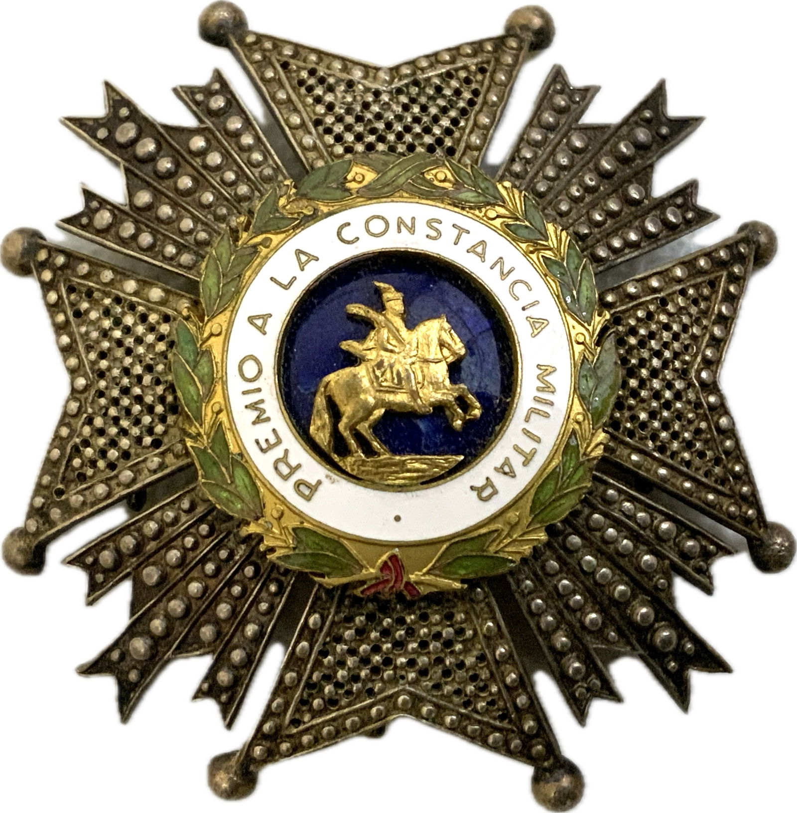 SPAIN SPANISH ORDER OF St. HERMEGILDO BREAST STAR: SPAIN SPANISH ORDER OF St. HERMEGILDO BREAST STAR. VERY NICE AND CLEAN.