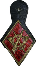 SPAIN SPANISH MILITARY ENAMEL BADGE ON THE BUTON HOLE MOUNT