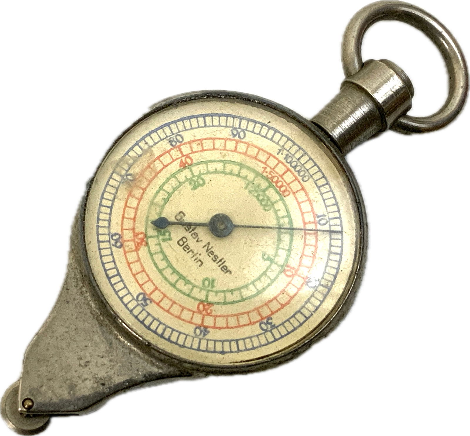 WWII GERMAN OPSIOMETER MAP DISTANCE MEASURING TOOL: WWII GERMAN OPSIOMETER MAP DISTANCE MEASURING TOOL . APPEARS TO BE IN GREAT WORKING CONDITIONS.