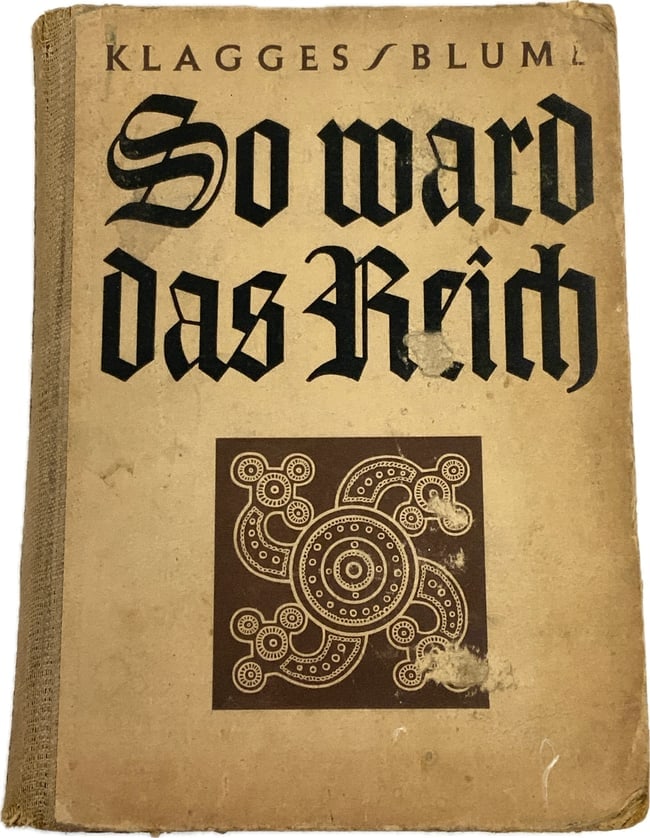 THIRD REICH GERMAN DAF JAHRBUCH 1938 BOOK: THIRD REICH GERMAN NAZI PROPAGANDA BOOK SO WARD DAS REICH. WELL USED ILLUSTRATED BOOK. 1941 DATE.