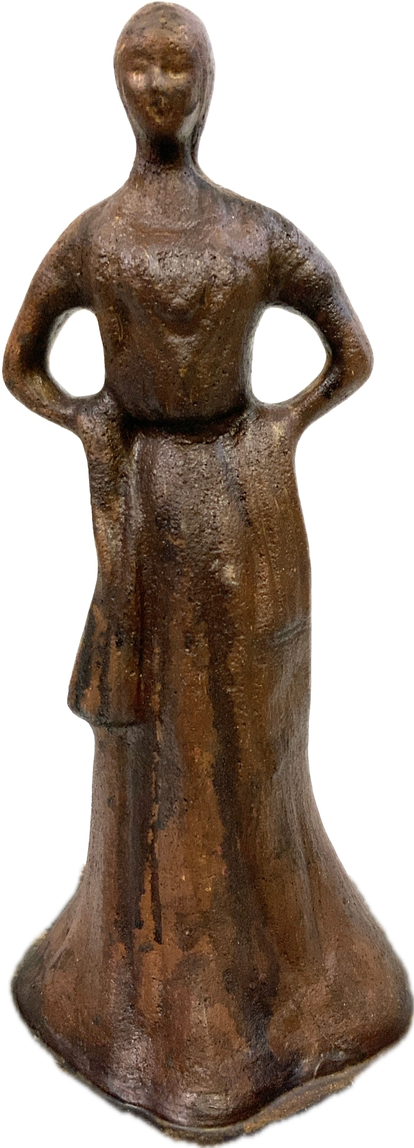 POMBA GIRA TERRACOTTA ALTAR FIGURE (1 of 4)