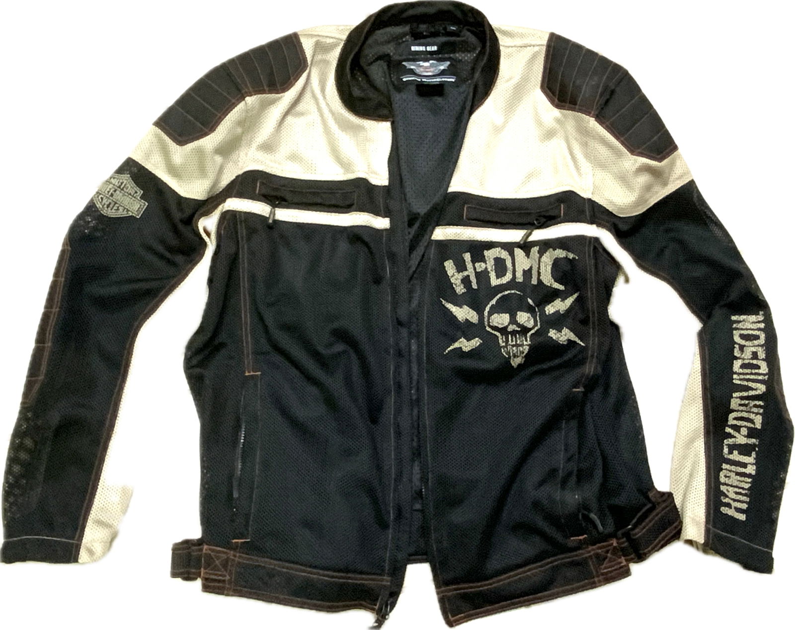 HARLEY DAVIDSON MOTORCYCLE JACKET: HARLEY DAVIDSON MOTORCYCLE JACKET. USED GOOD CONDITION. 3XL SIZE.