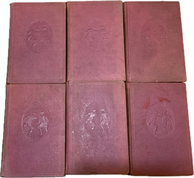 LOT OF ANTIQUE BOOKS ALEXANDRE DUMAS: LOT OF ANTIQUE BOOKS ALEXANDRE DUMAS. VERY GOOD CONDITION.