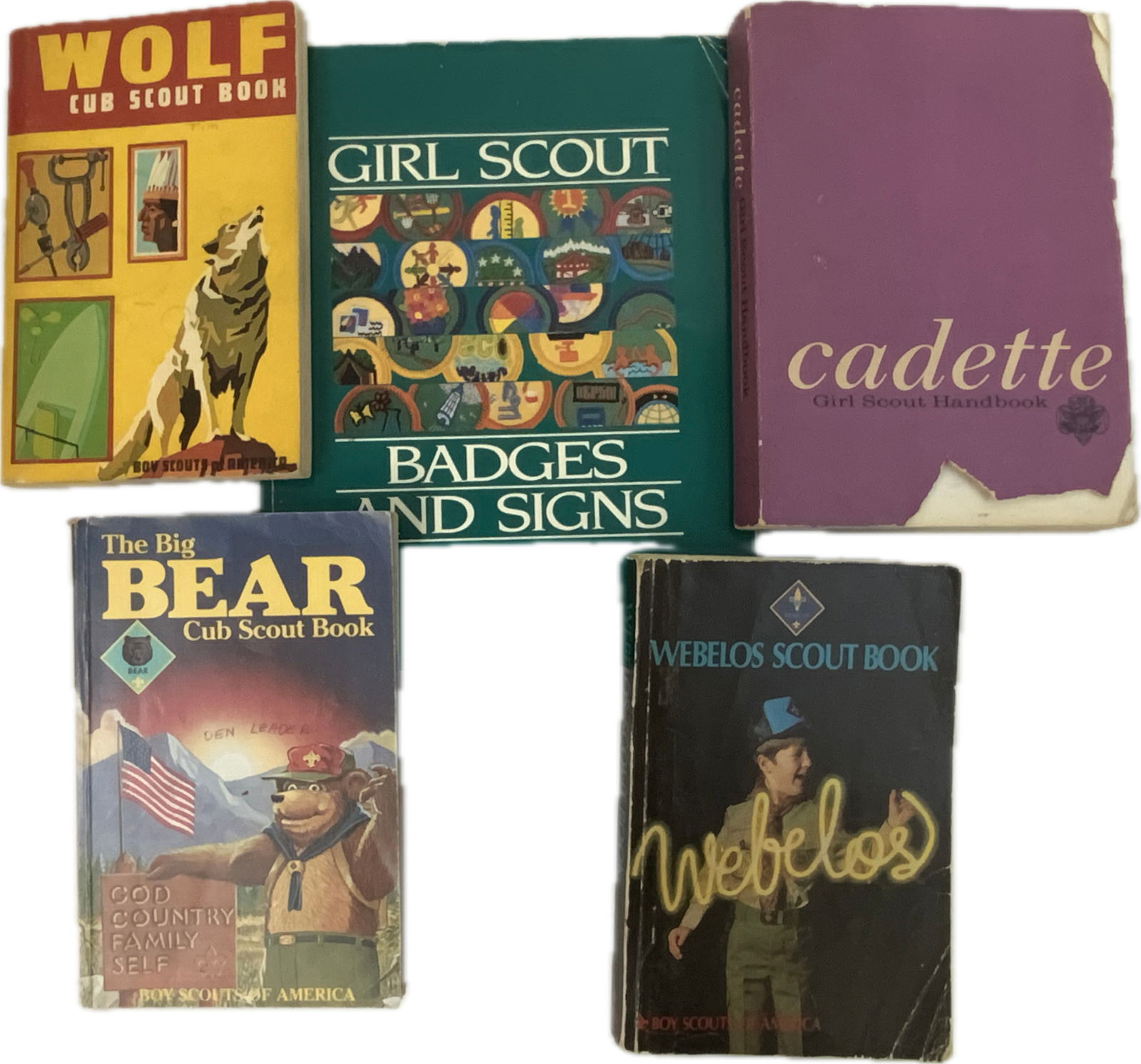 VINTAGE AMERICAN SCOUT BOOKS: VINTAGE AMERICAN SCOUT BOOKS