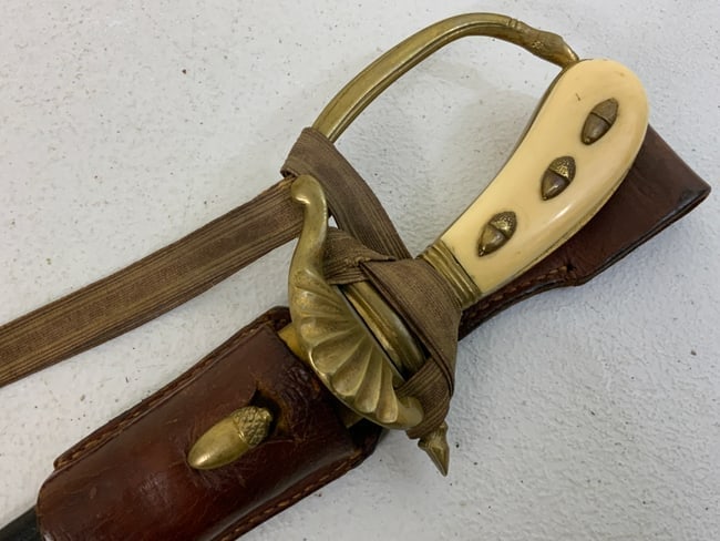 GERMANY THIRD REICH SENIOR HUNTING FORESTRY CUTLASS DAGGER - 2