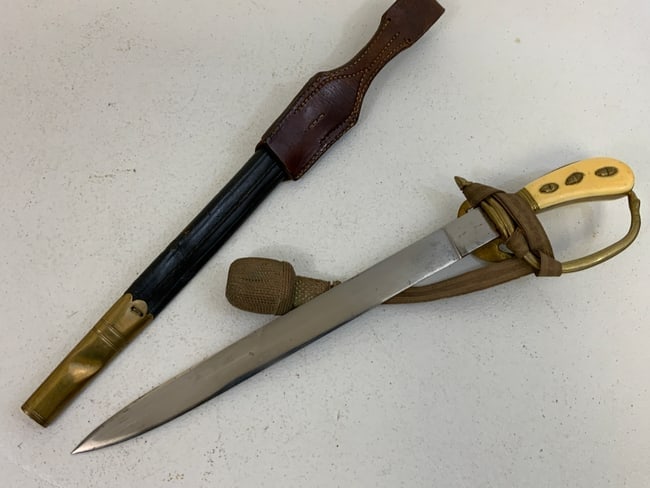 GERMANY THIRD REICH SENIOR HUNTING FORESTRY CUTLASS DAGGER - 7