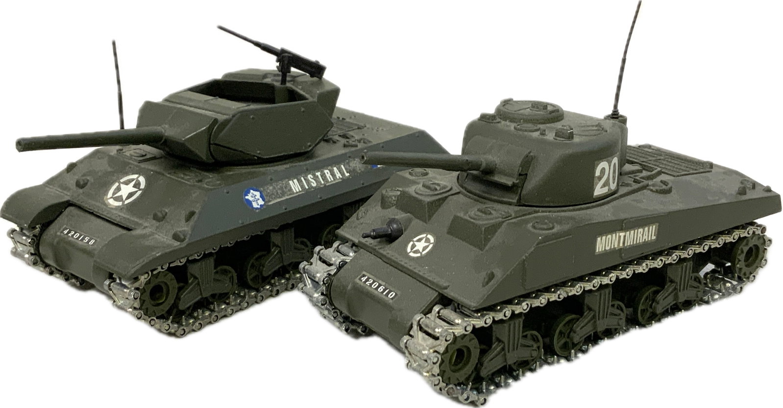 SOLIDO WWII US TANKS MODELS - 2