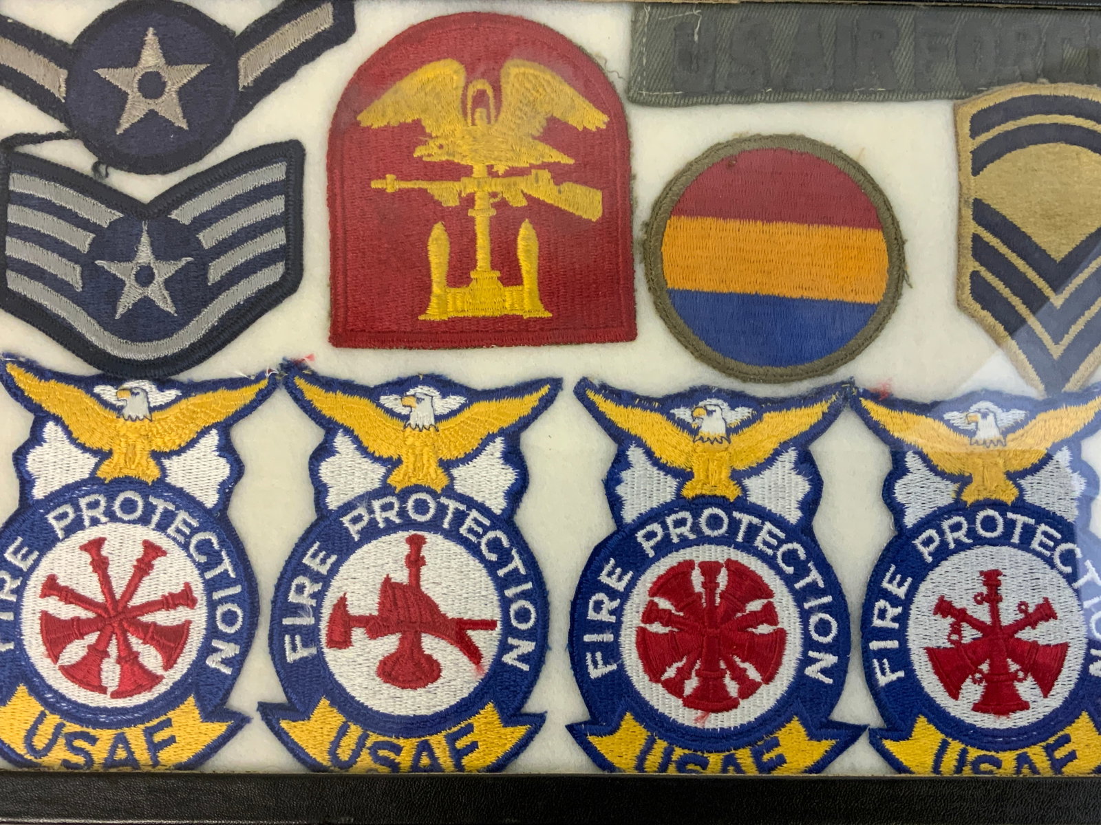 USA LOT OF USAF PATCHES: USA LOT OF USAF PATCHES