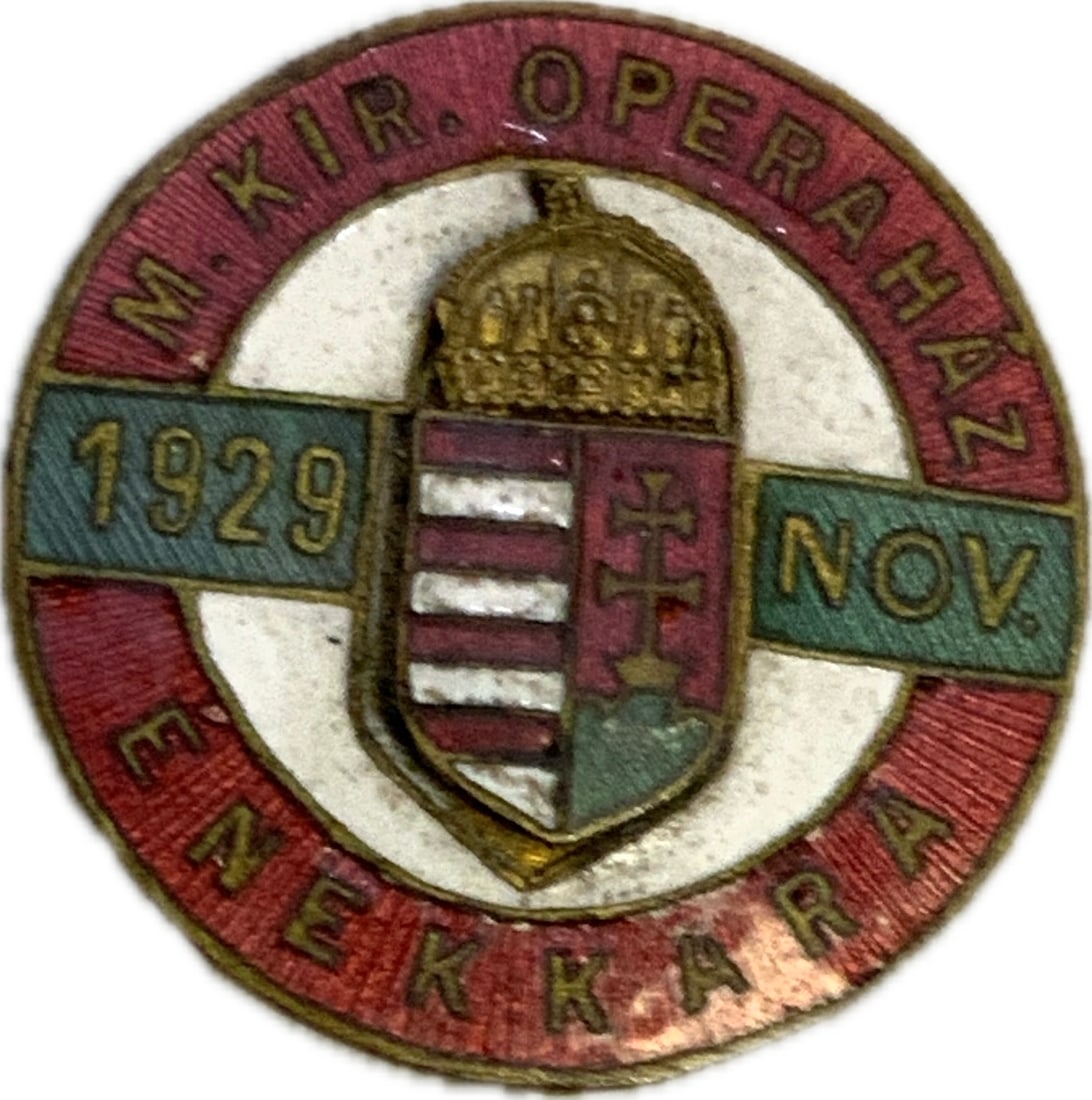 HUNGARY PRE WWII ENAMEL PIN (1 of 3)
