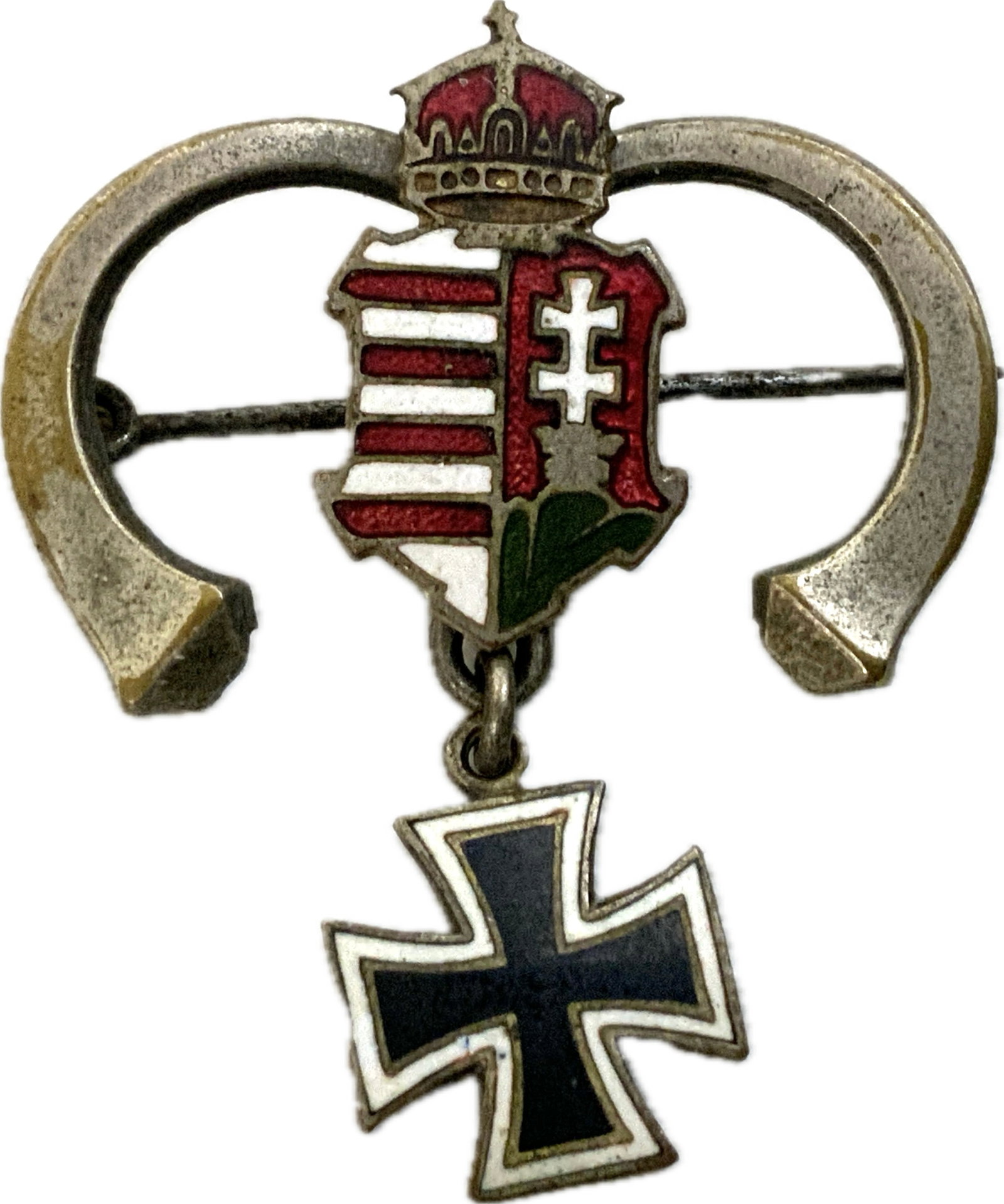 HUNGARY PRE WWII BADGE: HUNGARY PRE WWII BADGE