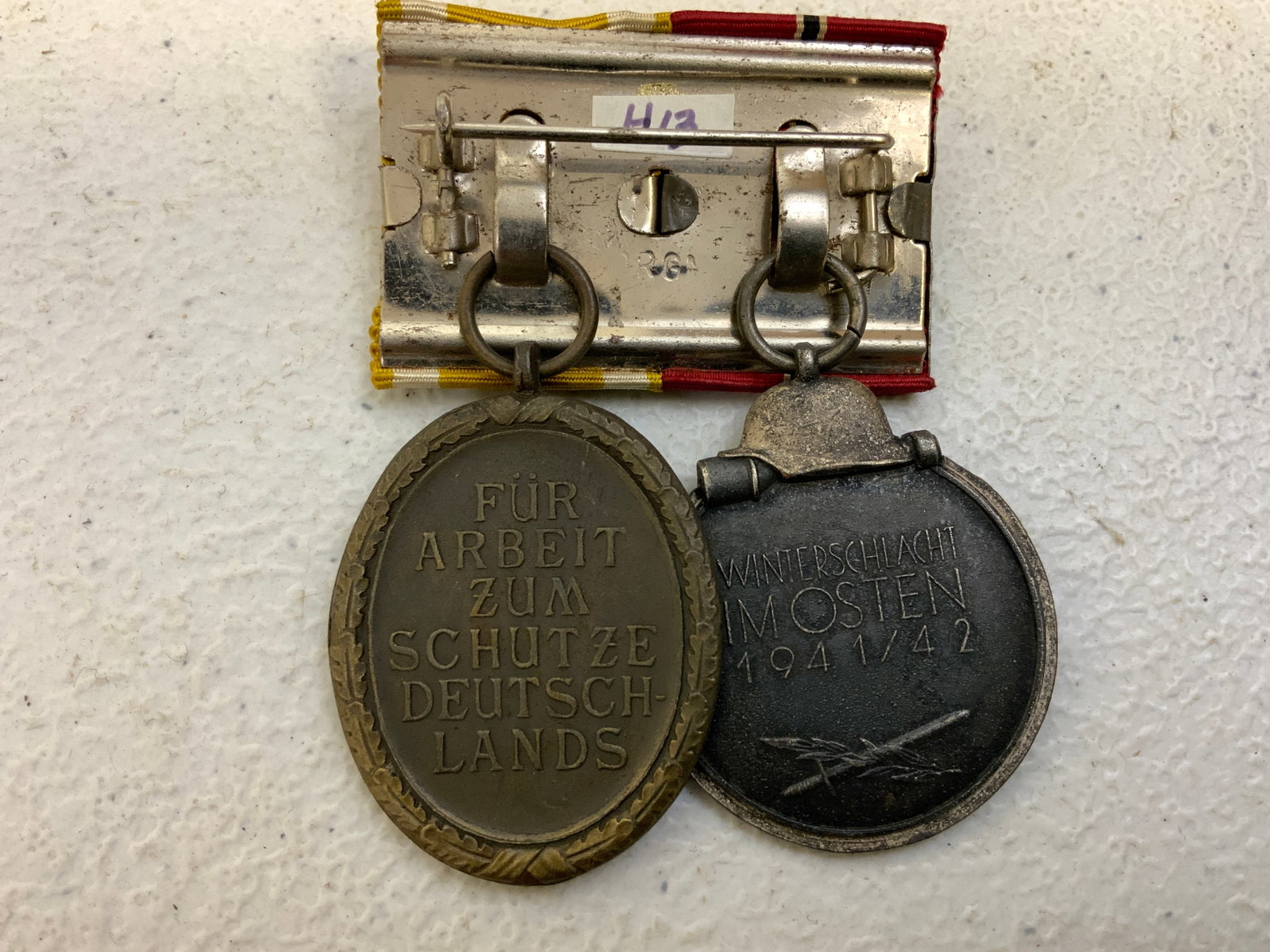 GERMANY THIRD REICH MEDALS MOUNTED - 2