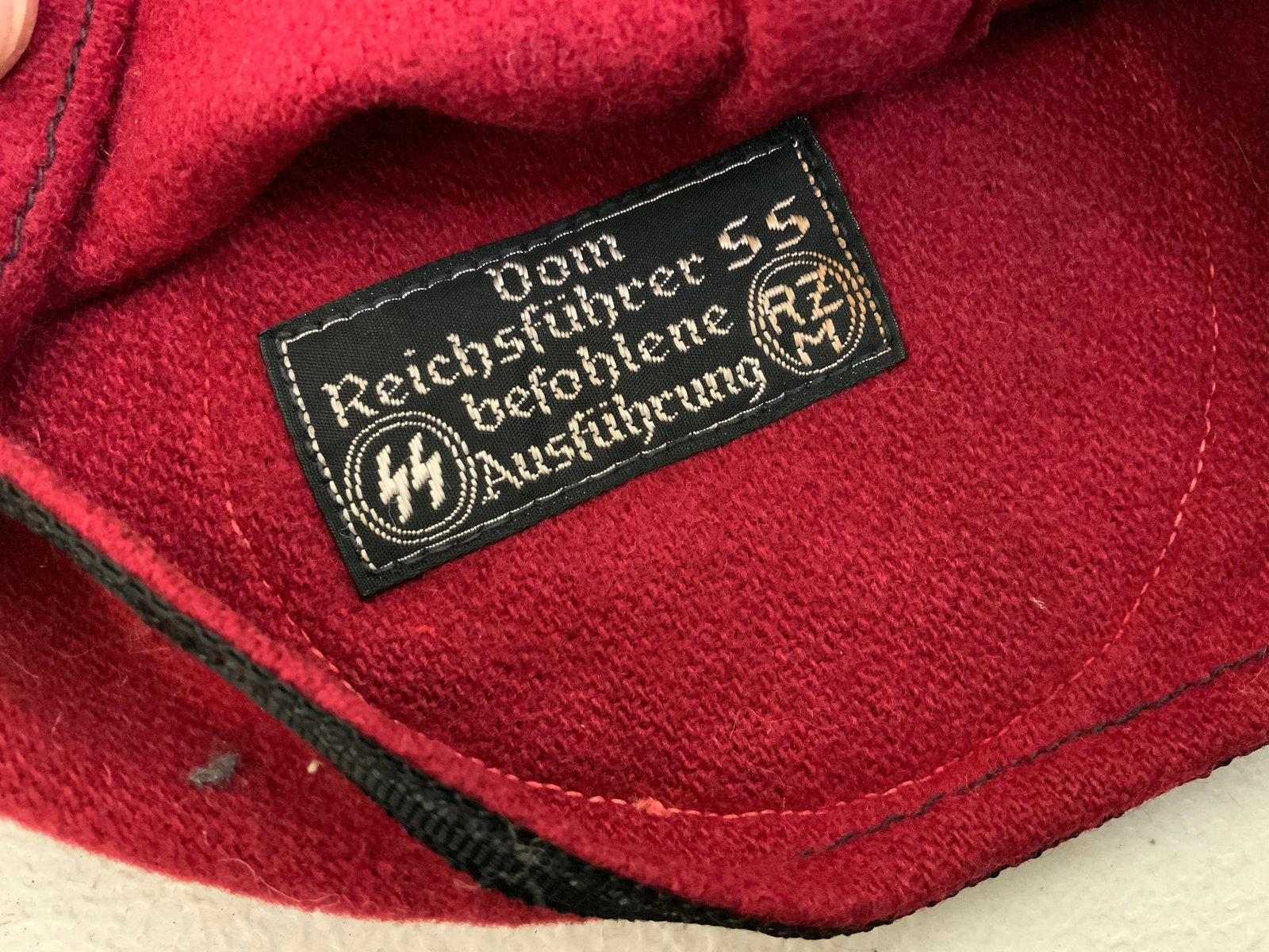 GERMANY THIRD REICH SS ARMBAND - 4