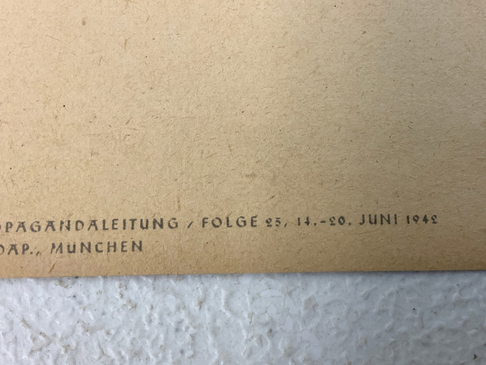 WWII GERMAN PROPAGANDA LEAFLET - 3