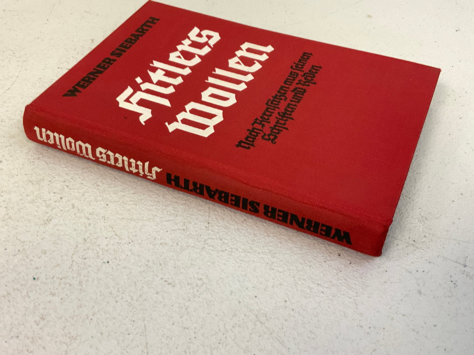GERMANY THIRD REICH WERNER SIEBARTH BOOK - 4