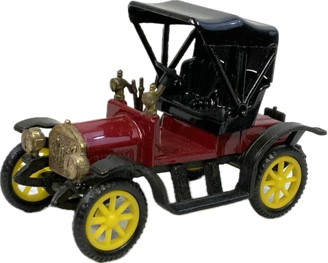 GERMAN ZISS-MODELL VINTAGE DIECAST CAR 1909 OPEL DOCTOR WITH BOX (1 of 3)
