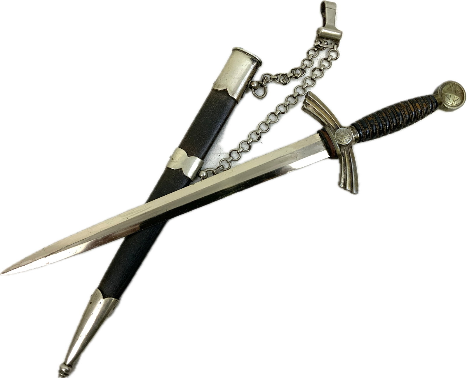 GERMANY THIRD REICH LUFTWAFFE 1ST MODEL DAGGER - 2
