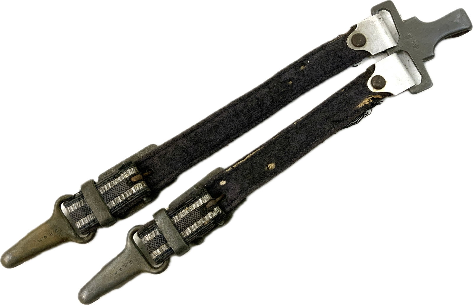 GERMANY THIRD REICH LUTWAFFE DAGGER HANGERS - 2