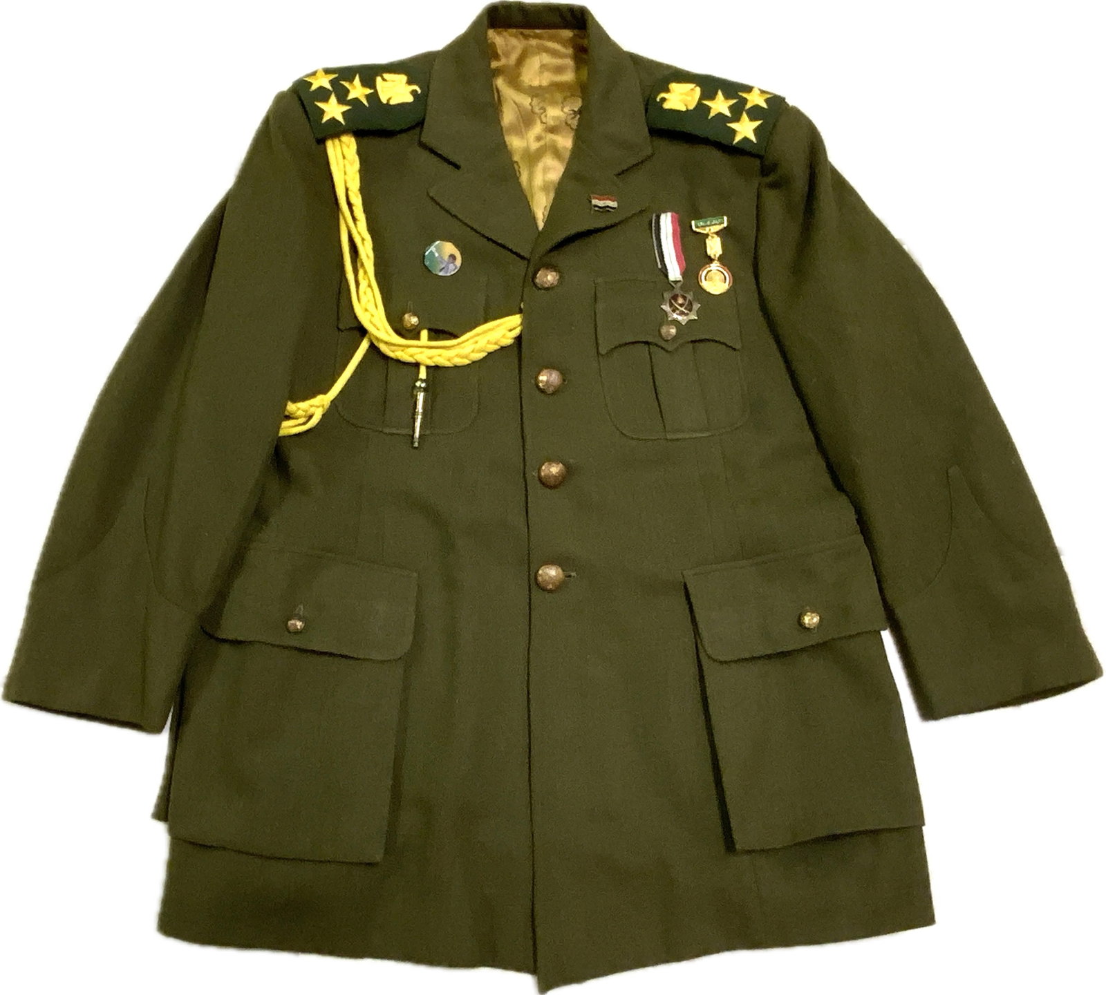 IRAQ SADDAM HUSSEIN PERIOD IRAQI GENERAL UNIFORM (1 of 11)