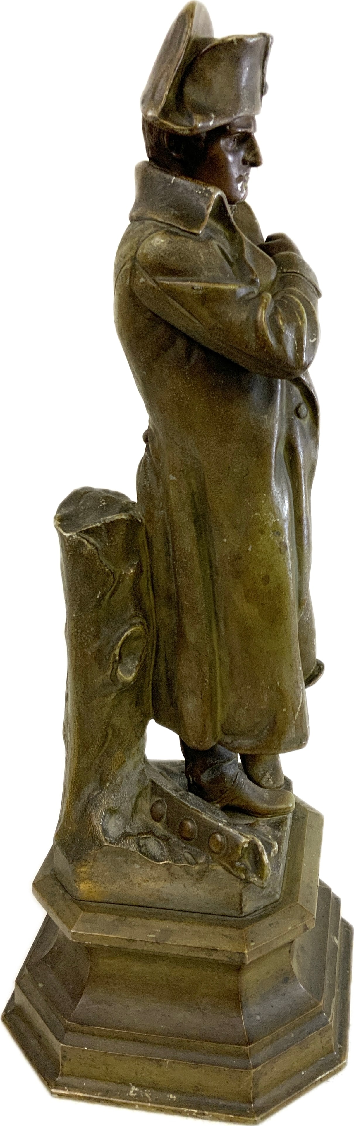 ANTIQUE NAPOLEON BRONZE STATUE - 5