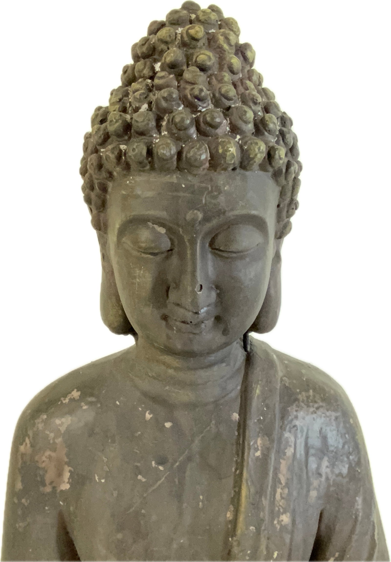 VINTAGE STANDING BUDDHA STATUE - 2