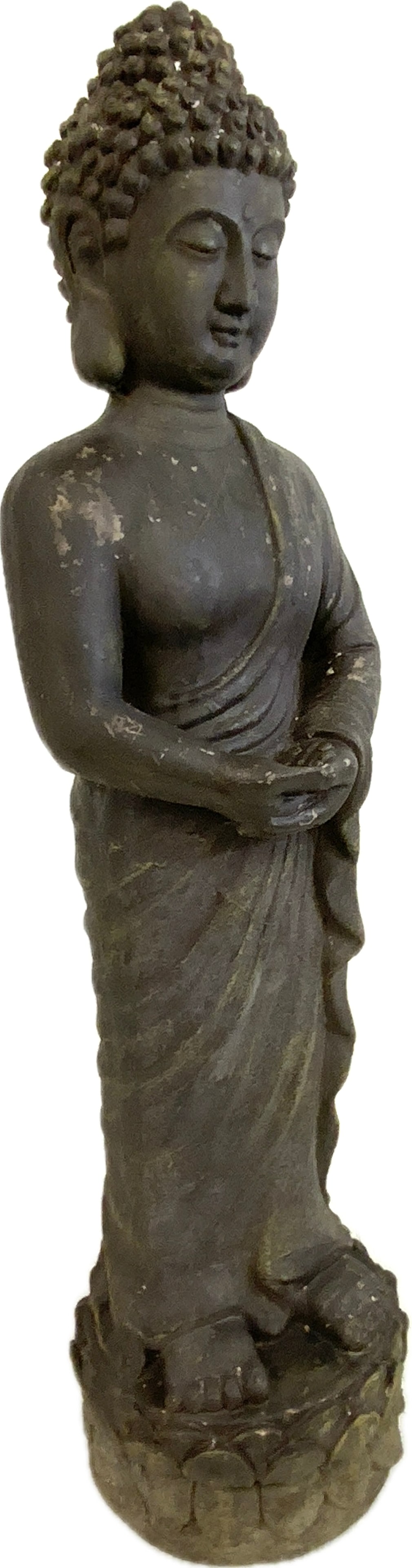 VINTAGE STANDING BUDDHA STATUE - 5