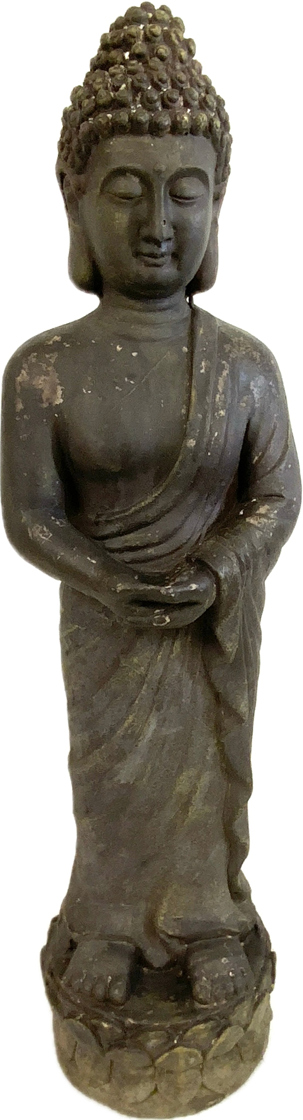 VINTAGE STANDING BUDDHA STATUE - 6