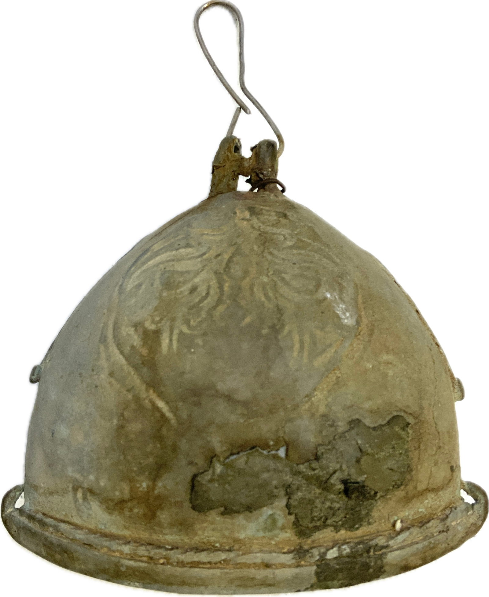 ANTIQUE BRONZE BUDDHIST BELL - 5