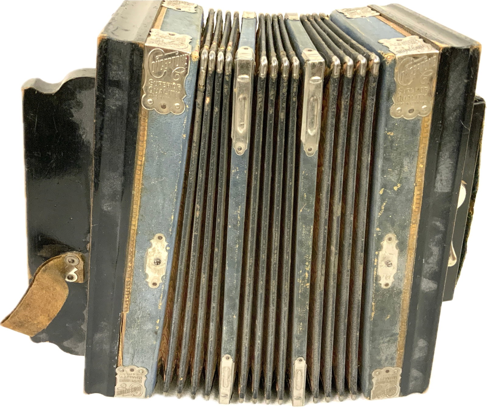 ANTIQUE U.S.CIVIL WAR NAMED AND REGIMENTAL MARKED ACCORDION WITH RESEARCH (1 of 8)