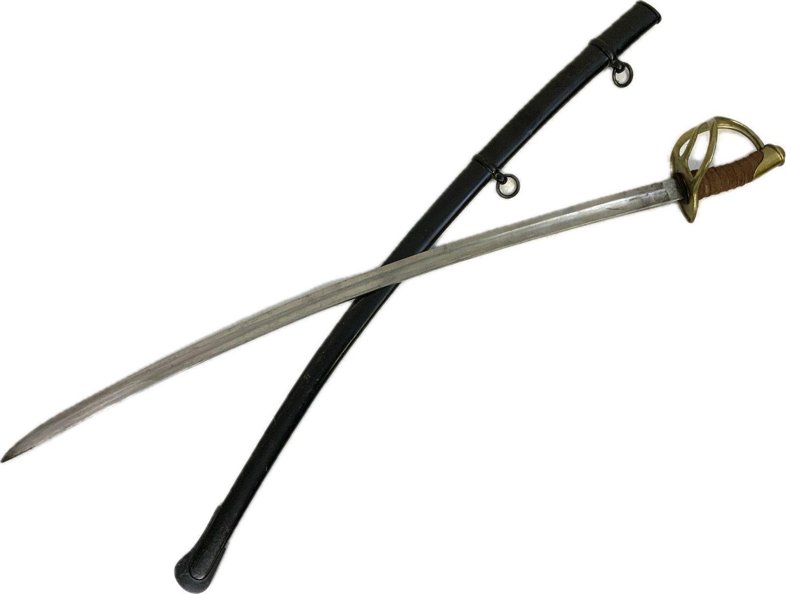 U.S. CIVIL WAR W.WALSCHEID SOLINGEN M1840 CAVALRY SABER AND SCABBARD: U.S. CIVIL WAR W.WALSCHEID SOLINGEN M1840 CAVALRY SABER AND SCABBARD . VERY NICE EXAMPLE. W.WALSCHEID SOLINGEN GERMANY MADE SWORD USED BY FEDERAL AND CONFEDERATE CAVALRY MAN DURING AMERICAN CIVIL WAR.