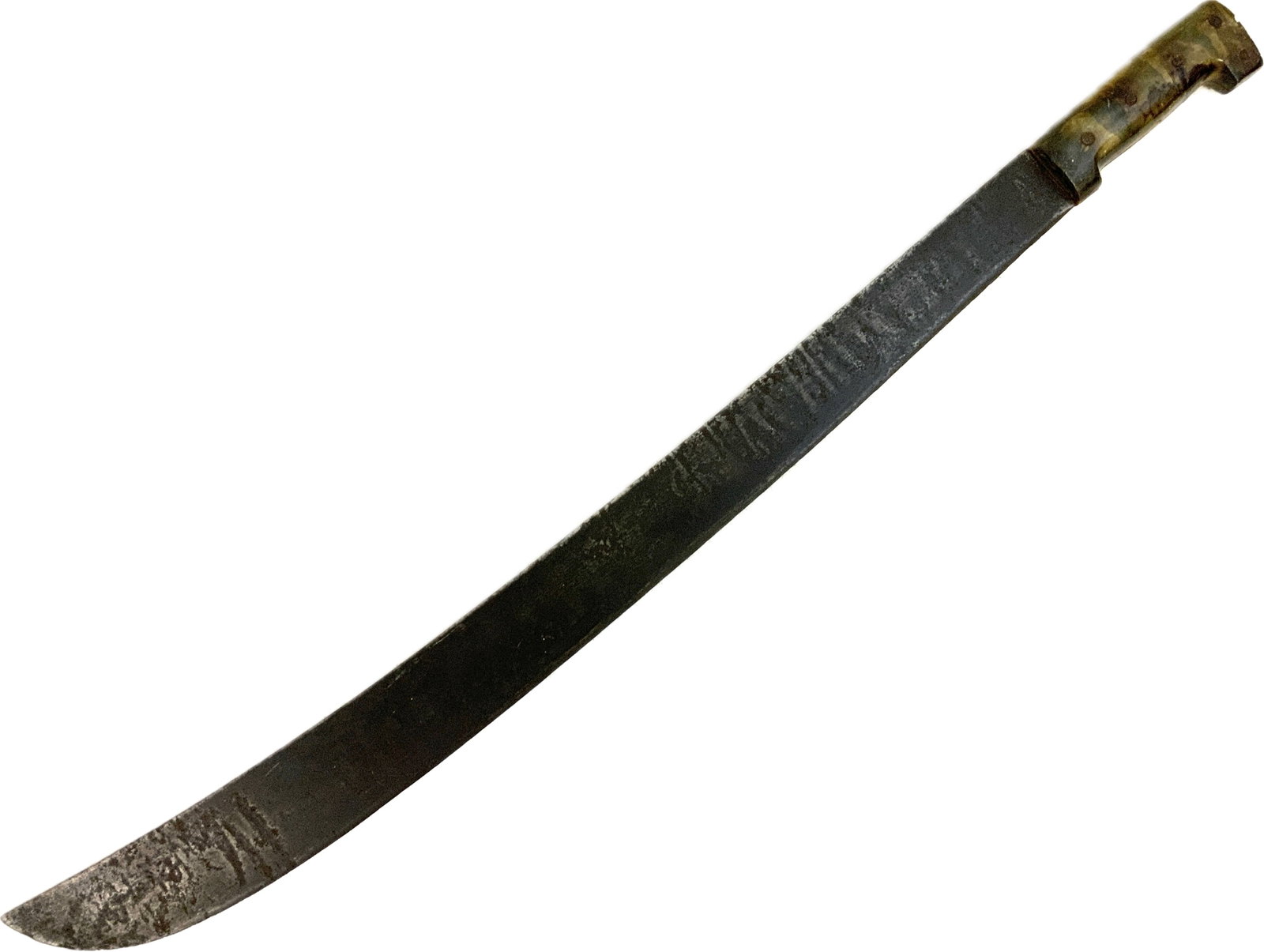 ANTIQUE LARGE CUBAN SUGAR CANE MACHETE (1 of 7)
