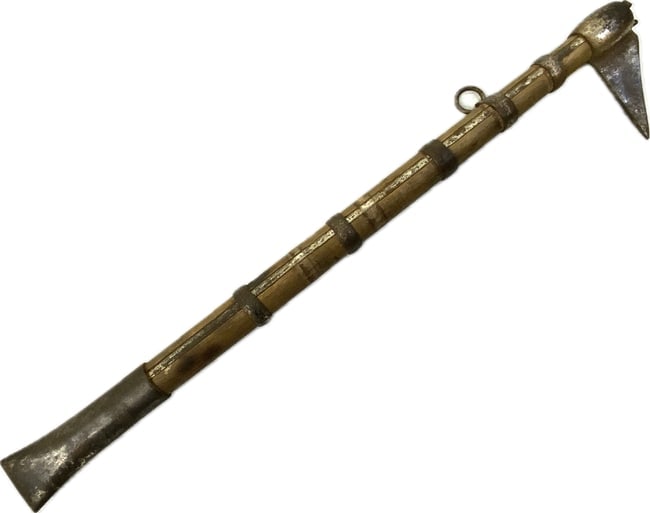 ANTIQUE JAPANESE EDO MEIJI TOBIGUCHI DESTRUCTION WEAPON: ANTIQUE JAPANESE EDO MEIJI TOBIGUCHI DESTRUCTION WEAPON.21" LONG.VERY GOOD CONDITION.