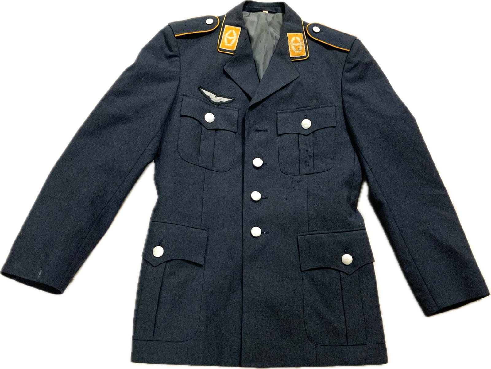 GERMANY GERMAN AIR FORCE UNIFORM TUNIC: GERMANY GERMAN AIR FORCE UNIFORM TUNIC.VERY GOOD CONDITION.