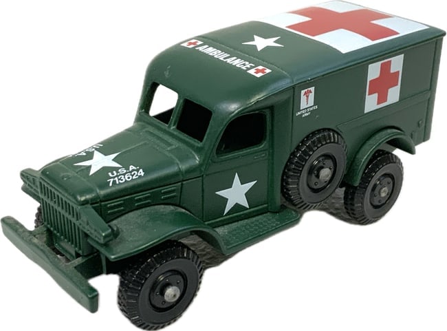 DAYS GONE BY LLEDO US AMBULANCE MODEL: DAYS GONE BY LLEDO US AMBULANCE MODEL.DIECAST.3 1/2" LONG.